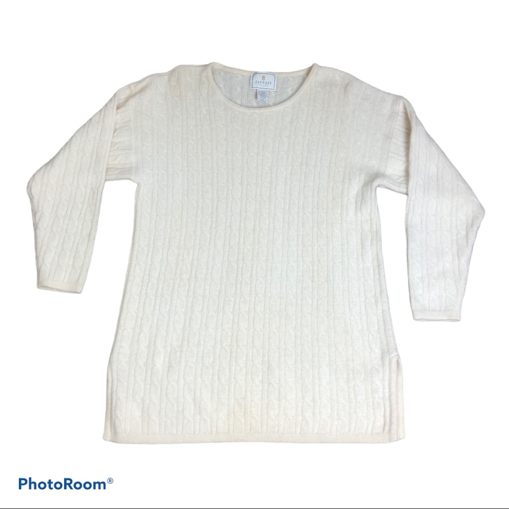 Express Tricot Lambswool AngoraRabbit Hair Sweater‎